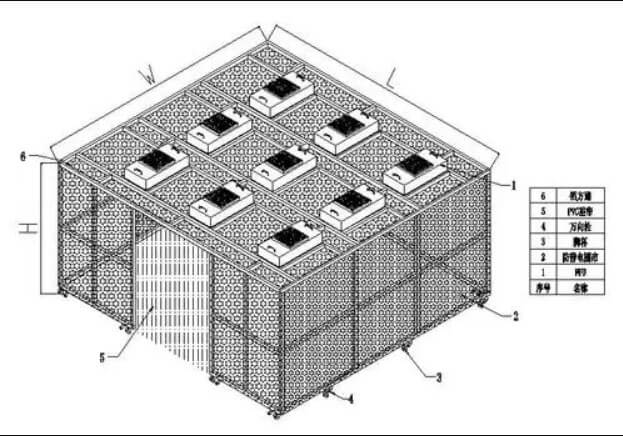 萬級(jí)潔凈棚FFU安裝
